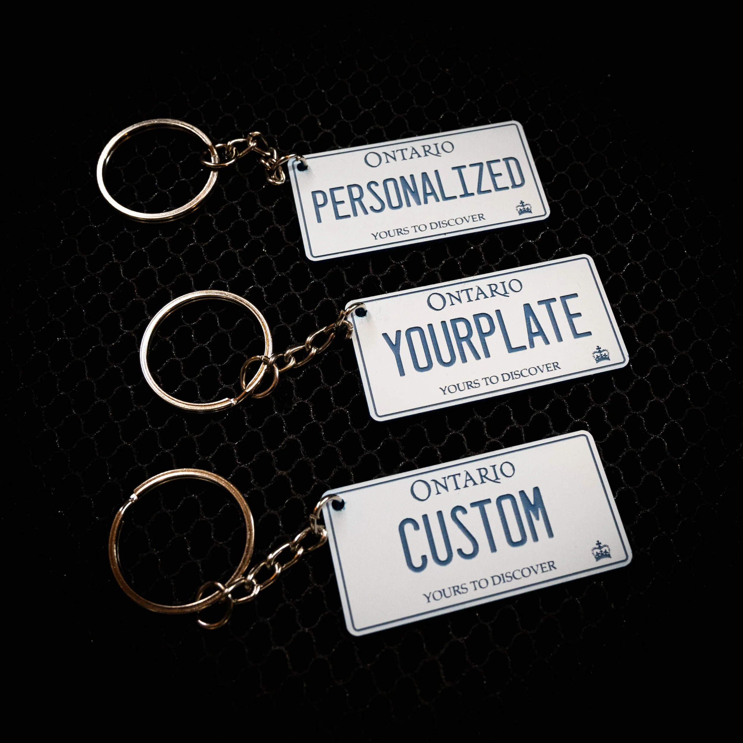 License plate keychain with name discount